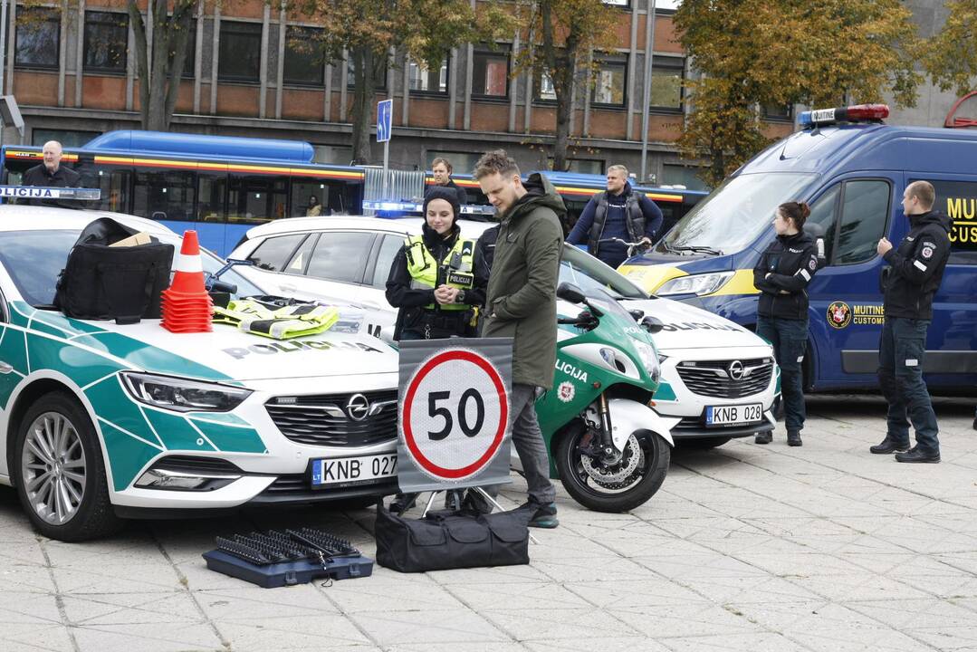 Vairuojantiems ir keliaujantiems – specialiųjų tarnybų akcija