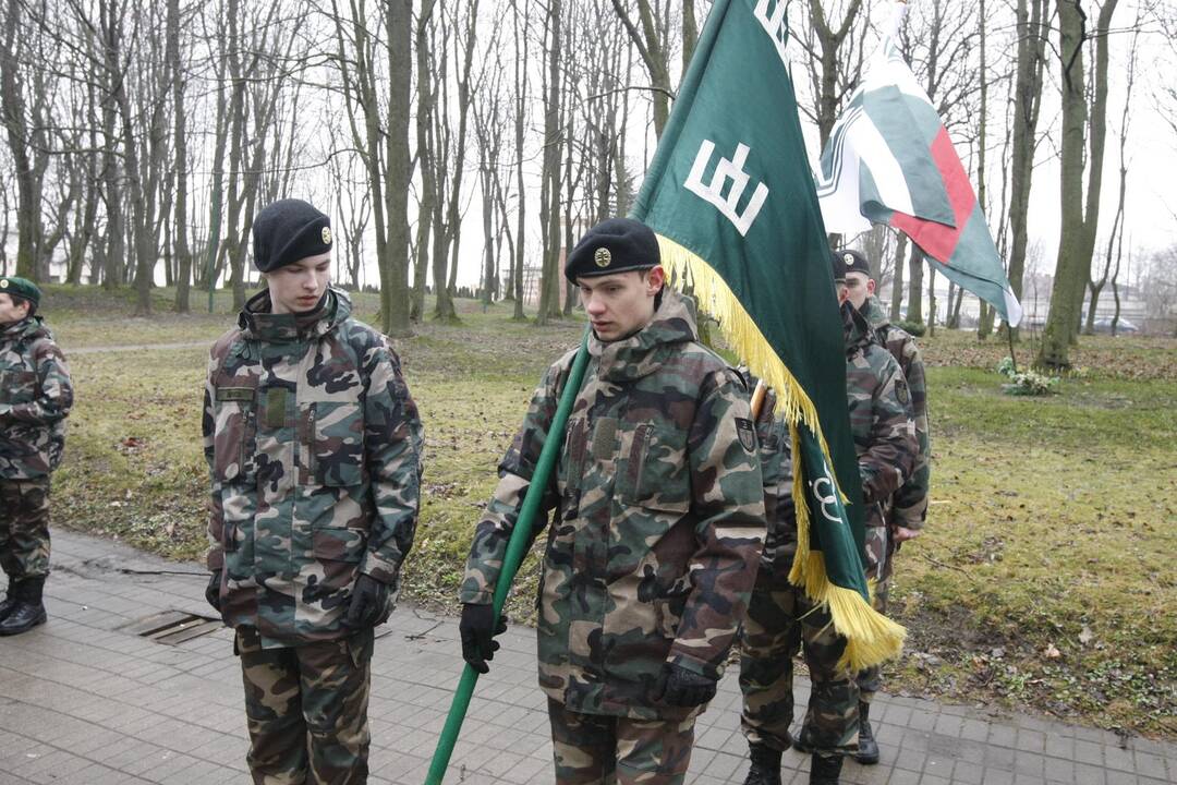 Šaulių priesaikos iškilminga ceremonija