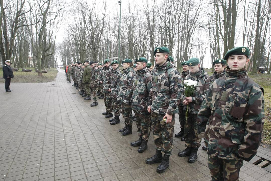 Šaulių priesaikos iškilminga ceremonija