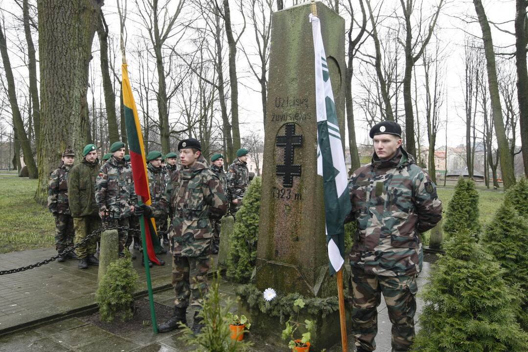 Šaulių priesaikos iškilminga ceremonija