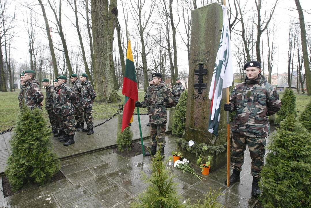 Šaulių priesaikos iškilminga ceremonija