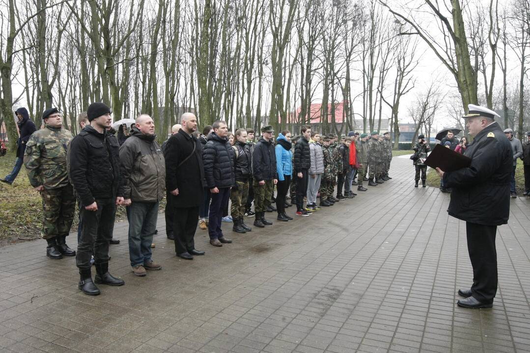 Šaulių priesaikos iškilminga ceremonija