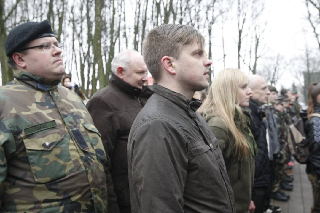 Šaulių priesaikos iškilminga ceremonija