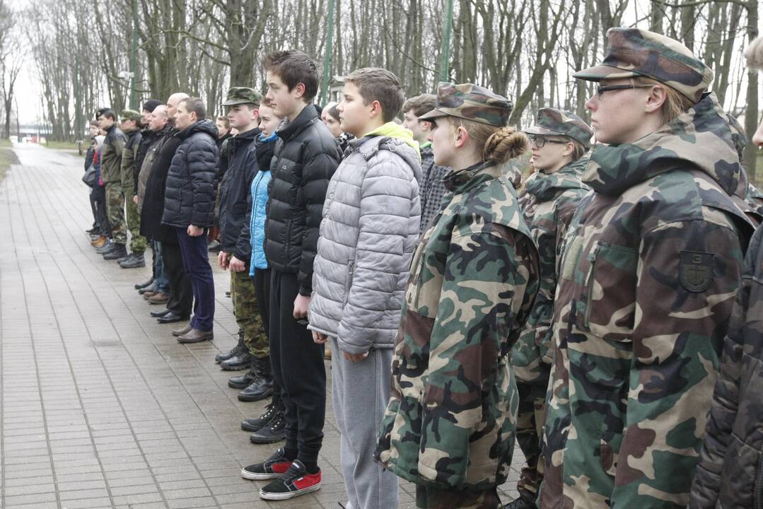 Šaulių priesaikos iškilminga ceremonija