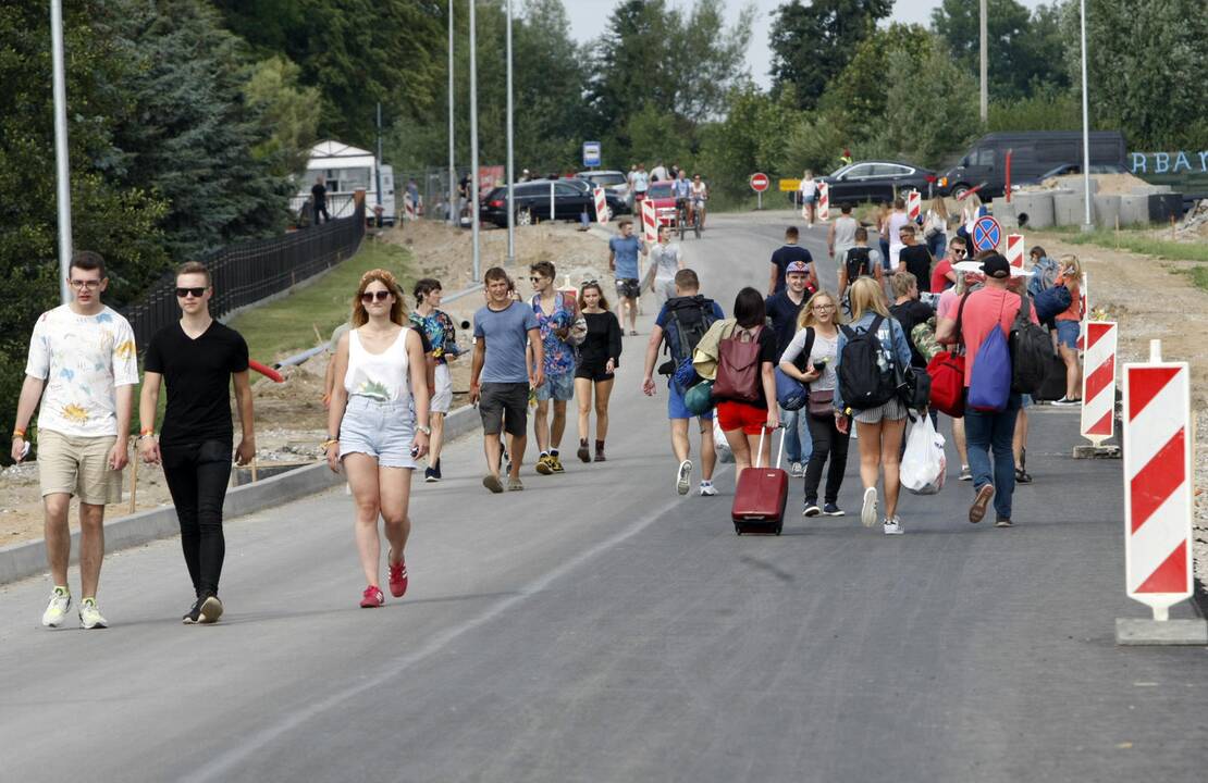 Karklėje – festivalininkų apgultis