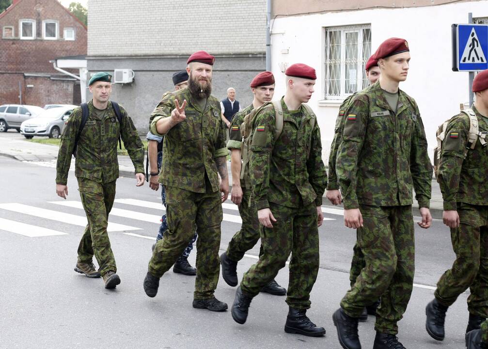 Nešdami kryžių kariai nužygiuos iš Klaipėdos į Kryžių kalną