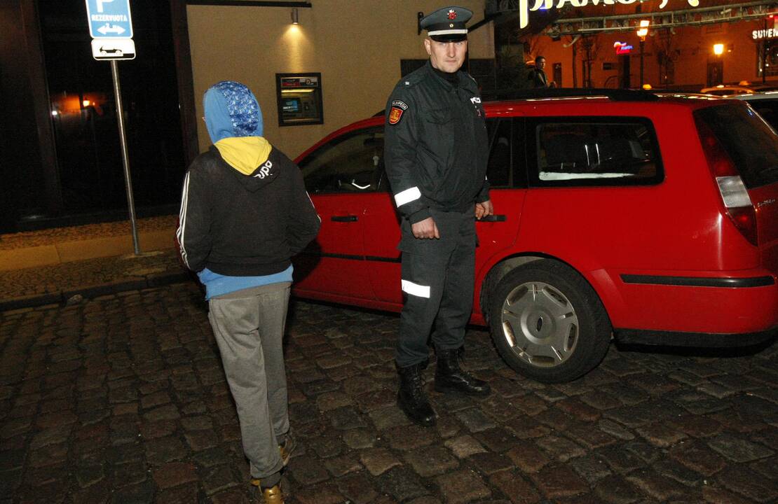 Naktinis reidas Klaipėdoje