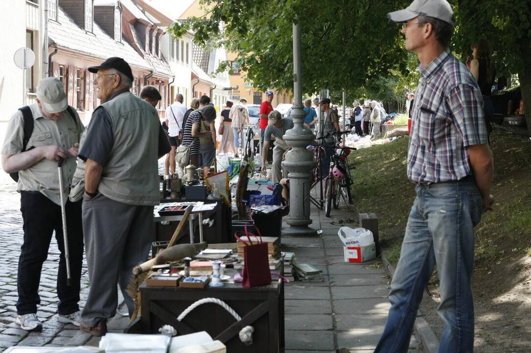 Blusų turgus Klaipėdoje