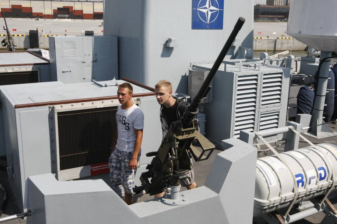 NATO laivai Klaipėdoje