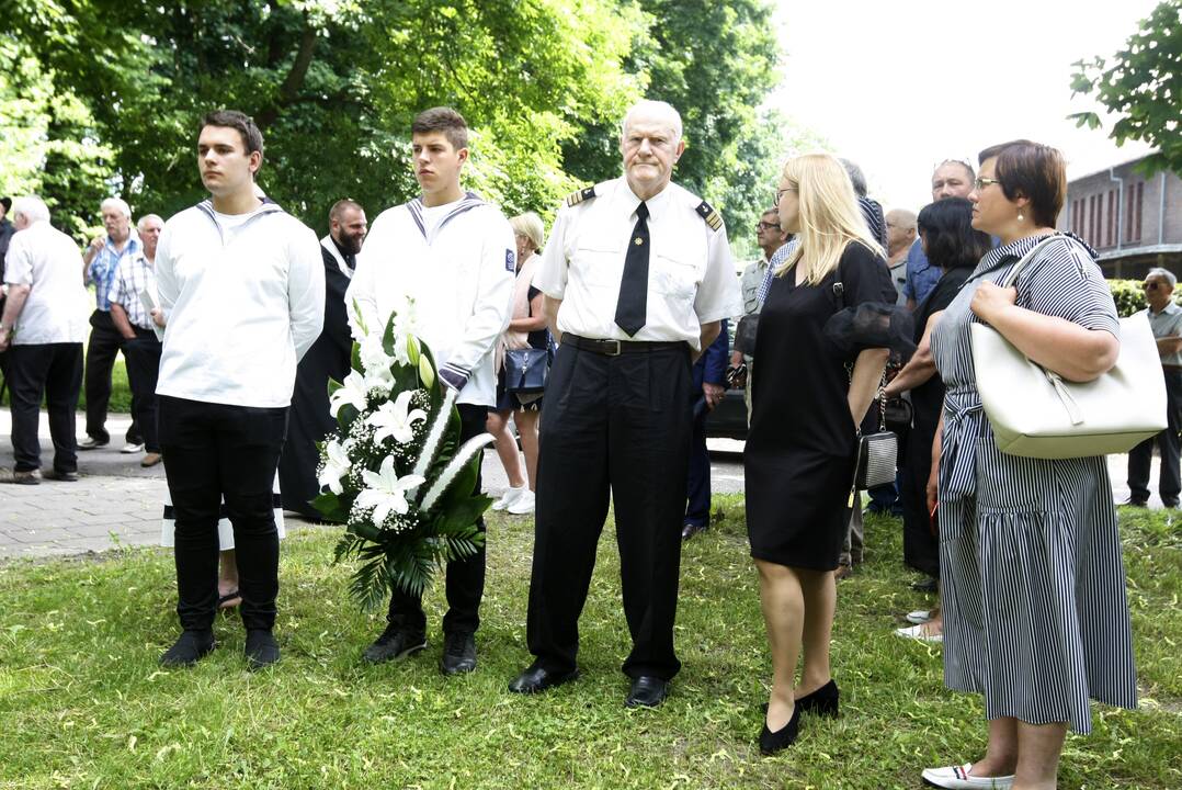 Uragano pražudytai „Linkuvos“ įgulai – pagarba
