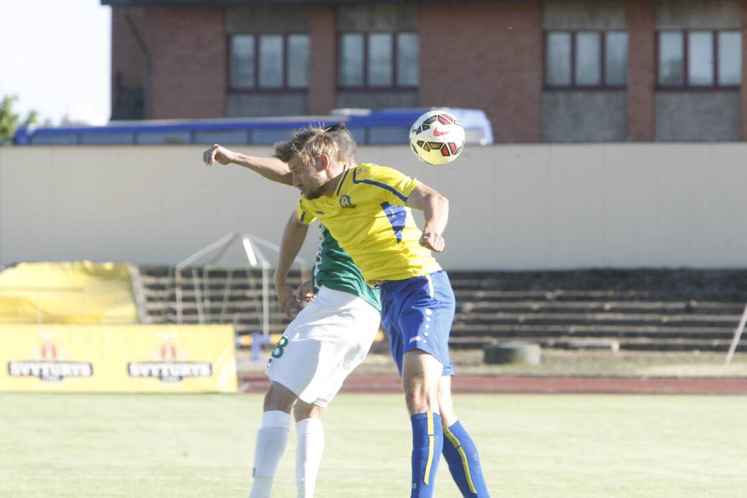 "Atlanto" futbolininkai turėjo pripažinti Bulgarijos klubo pranašumą