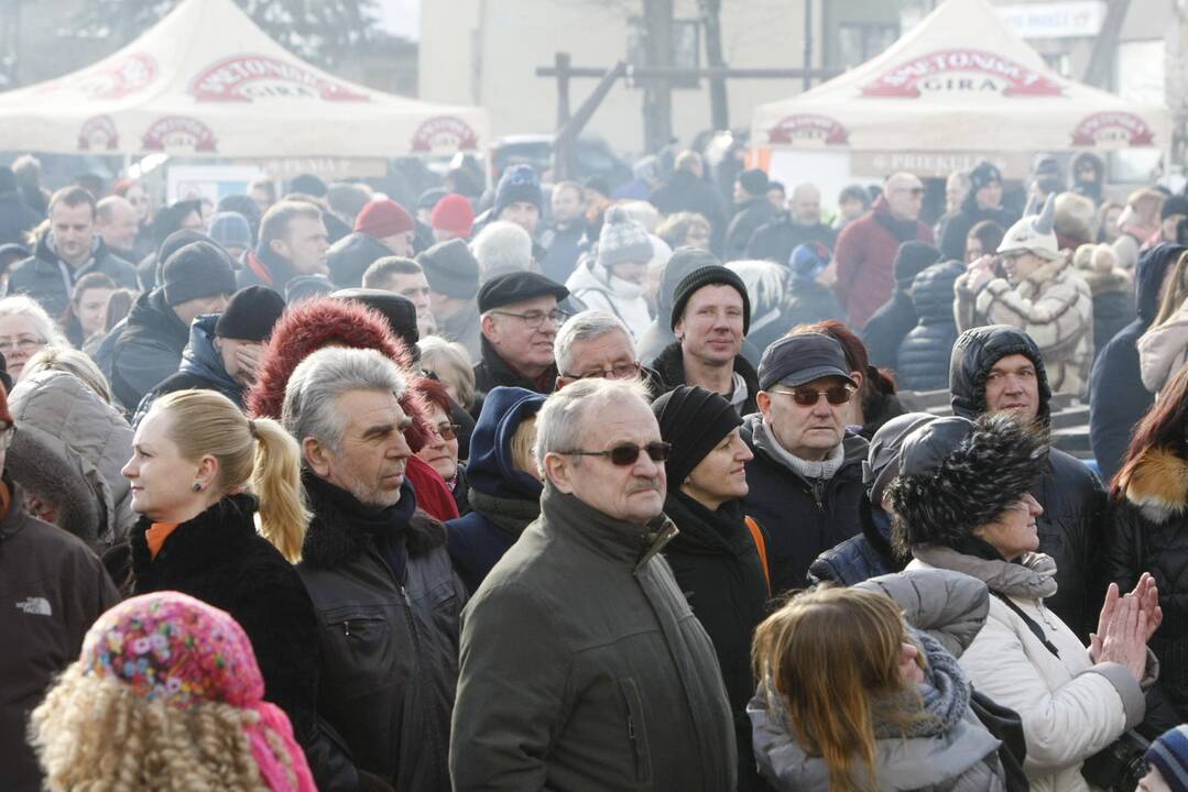 Užgavėnių šventė Priekulėje