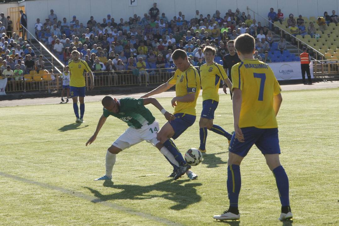 "Atlanto" futbolininkai turėjo pripažinti Bulgarijos klubo pranašumą