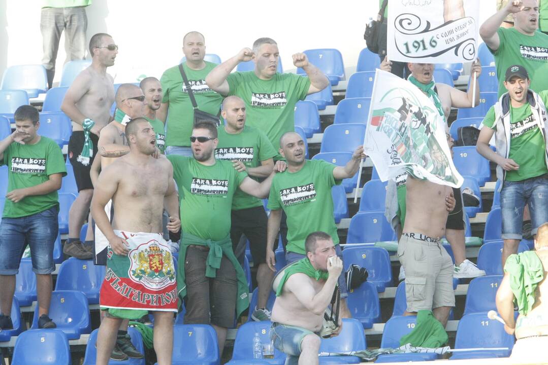"Atlanto" futbolininkai turėjo pripažinti Bulgarijos klubo pranašumą