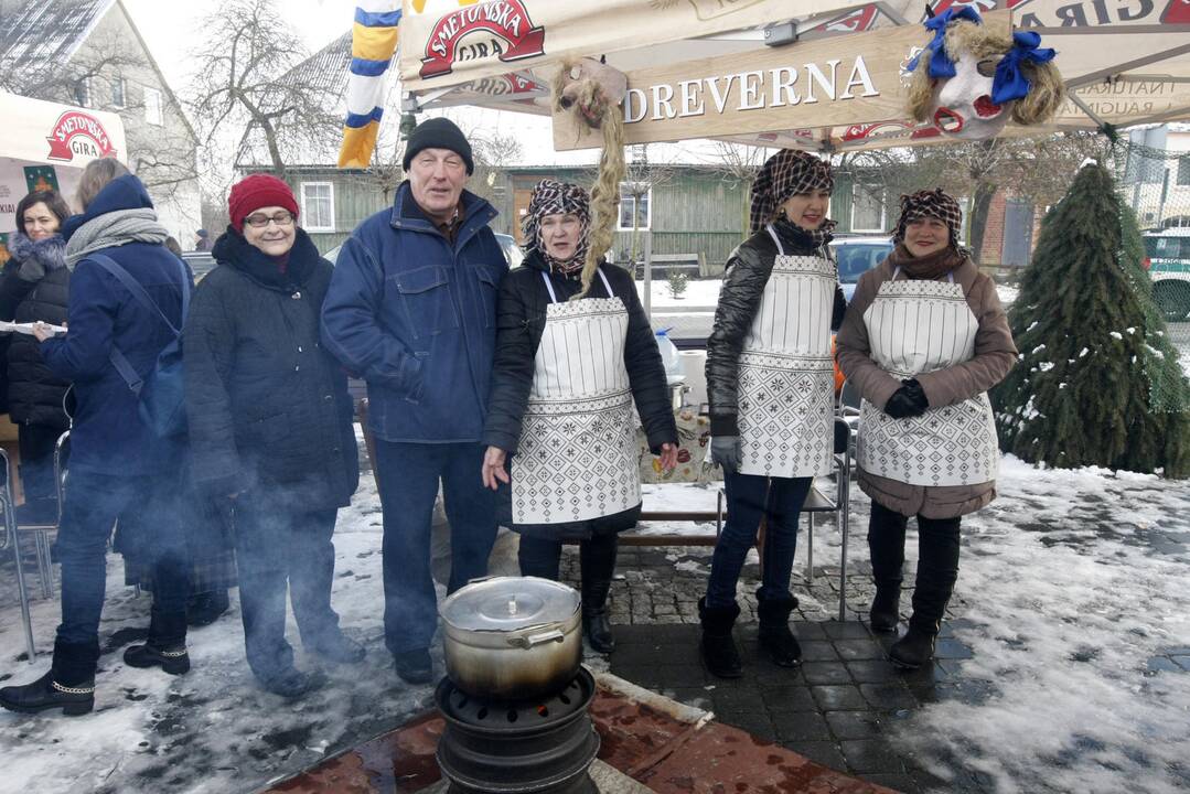 Užgavėnių šventė Priekulėje