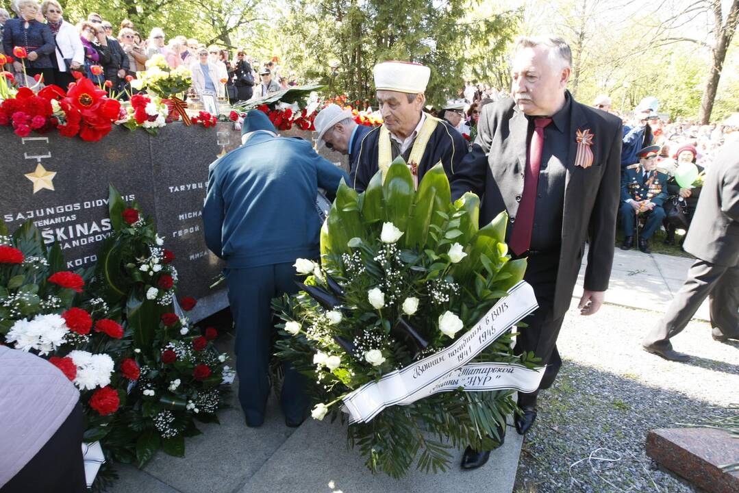 Paminėtas Pergalės prieš nacistinę Vokietiją jubiliejus