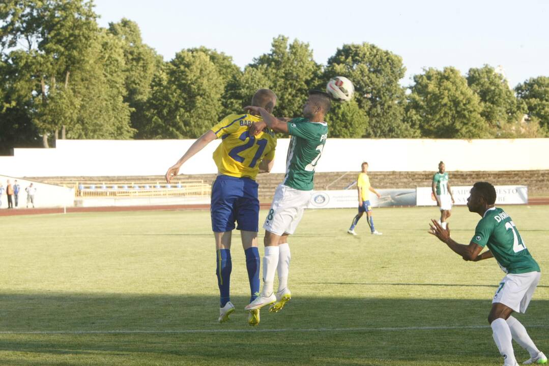"Atlanto" futbolininkai turėjo pripažinti Bulgarijos klubo pranašumą