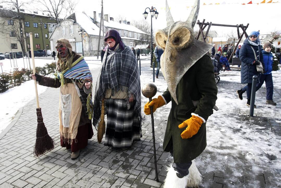 Užgavėnių šventė Priekulėje