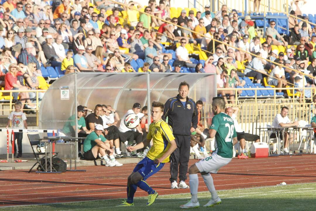 "Atlanto" futbolininkai turėjo pripažinti Bulgarijos klubo pranašumą
