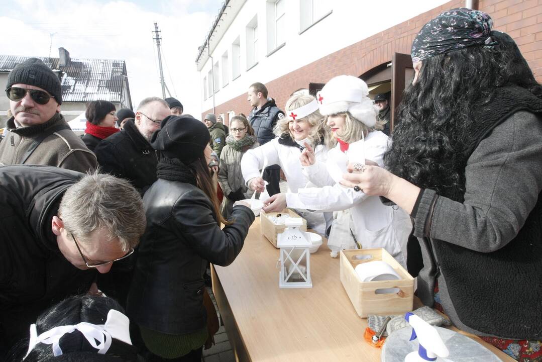 Užgavėnių šventė Priekulėje