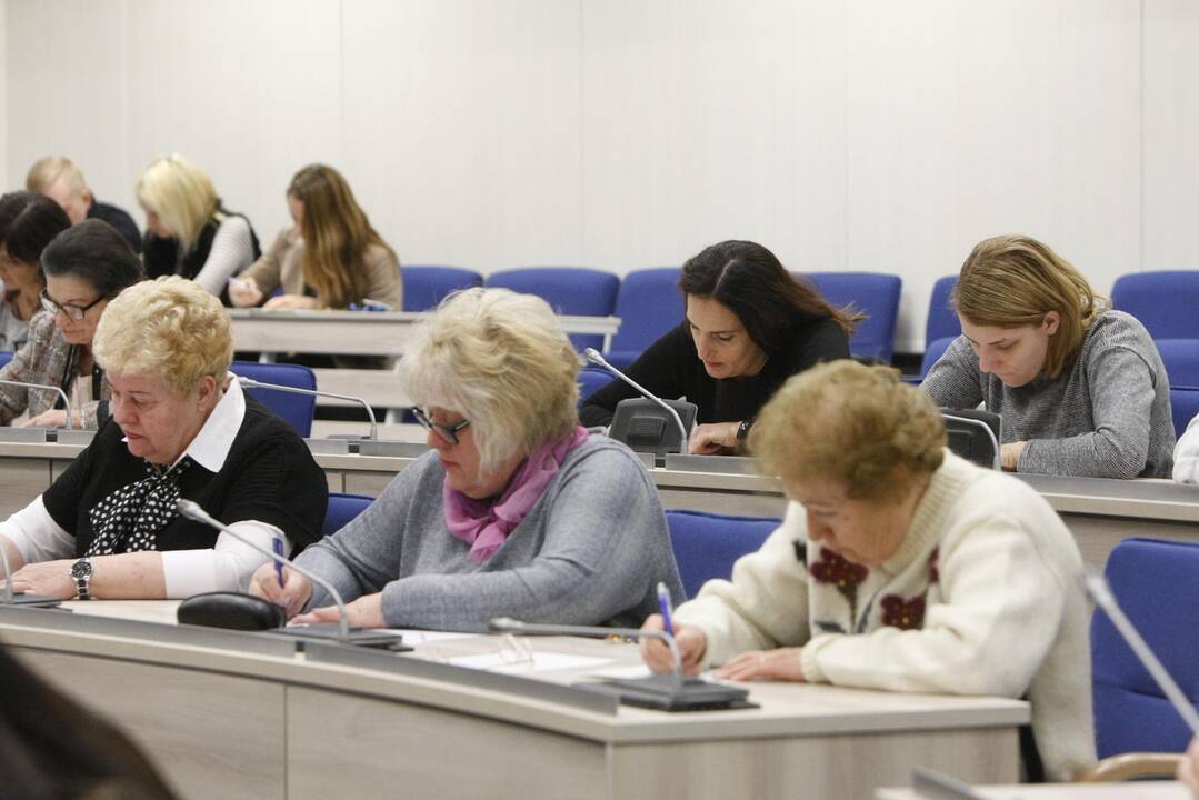 Nacionalinis diktantas Klaipėdoje