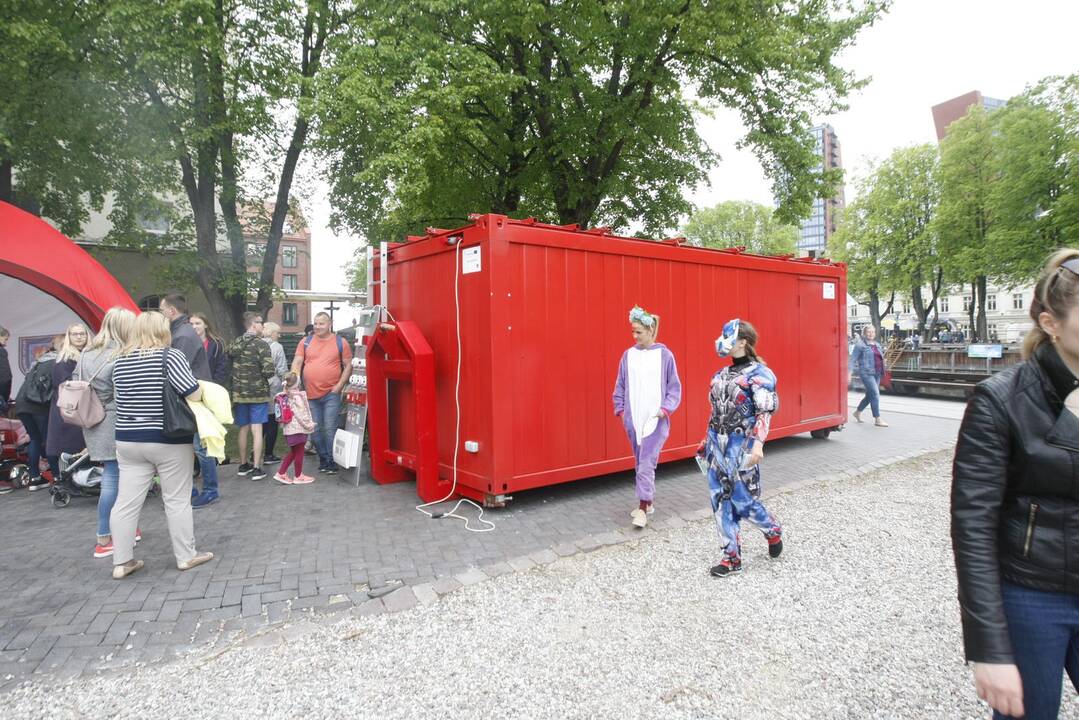 Laivų parade - pramogų vajus