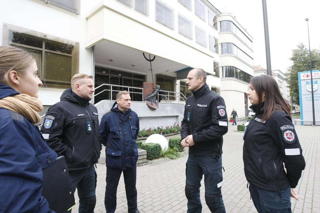 Policijos ir viešosios tvarkos skyriaus reidas