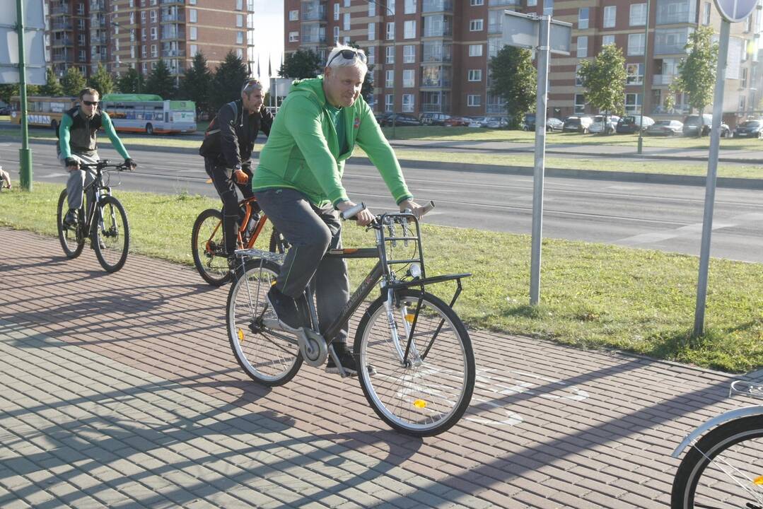 Uostamiesčio gyventojus suvienijo žygis