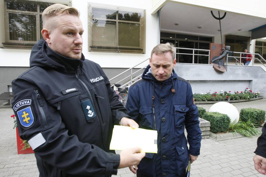 Policijos ir viešosios tvarkos skyriaus reidas