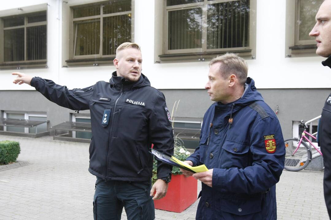 Policijos ir viešosios tvarkos skyriaus reidas