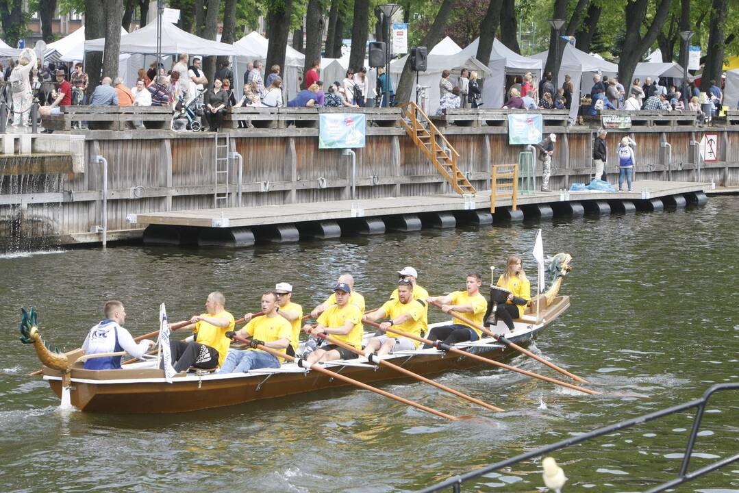 Laivų parade - pramogų vajus