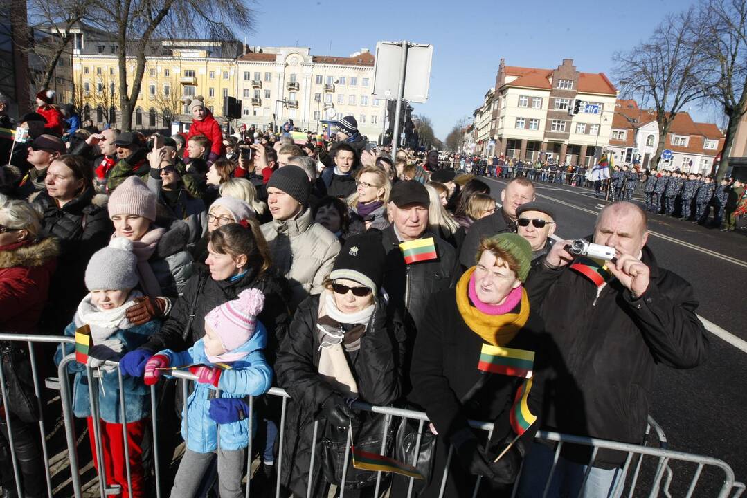 Vasario 16-oji Klaipėdoje