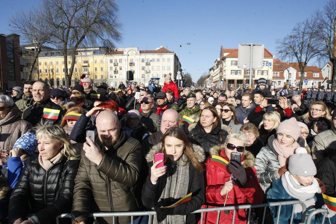 Vasario 16-oji Klaipėdoje