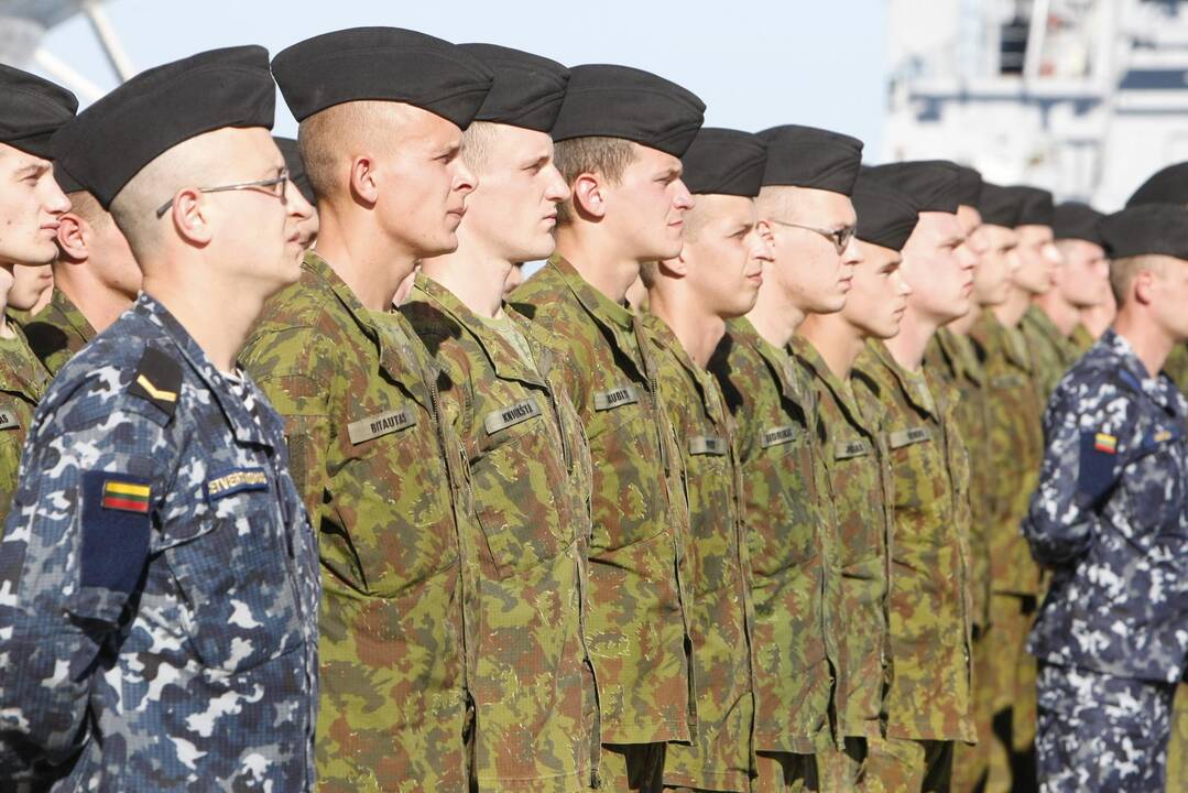 Šauktinių karių išlydėjimo į atsargą ceremonija