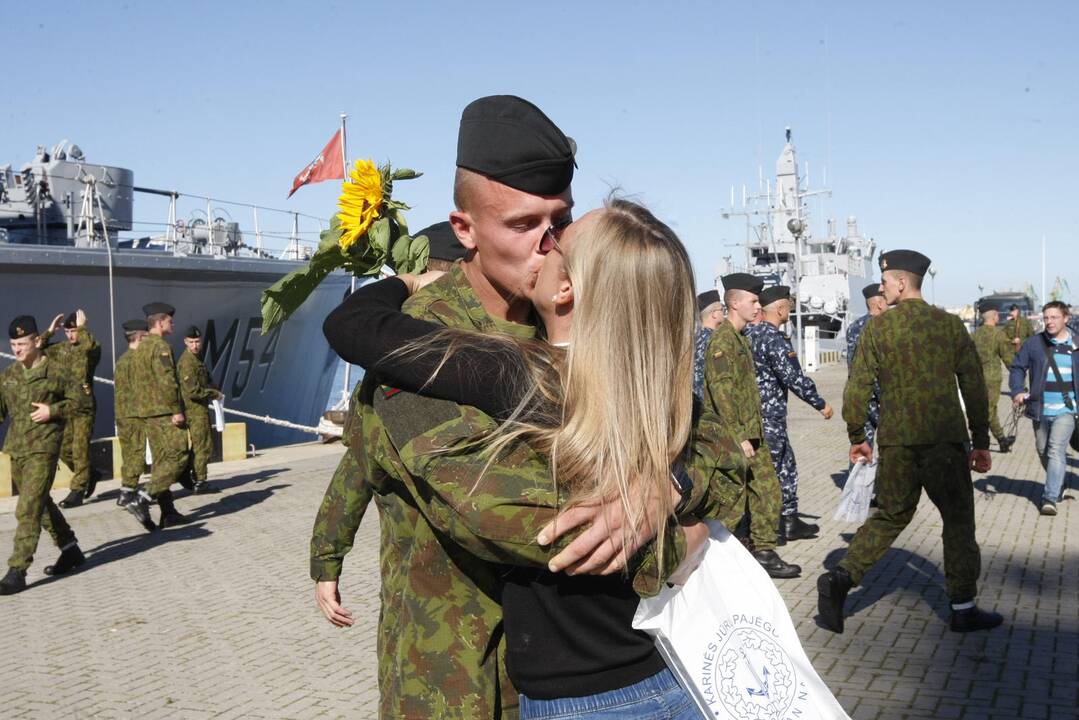 Šauktinių karių išlydėjimo į atsargą ceremonija