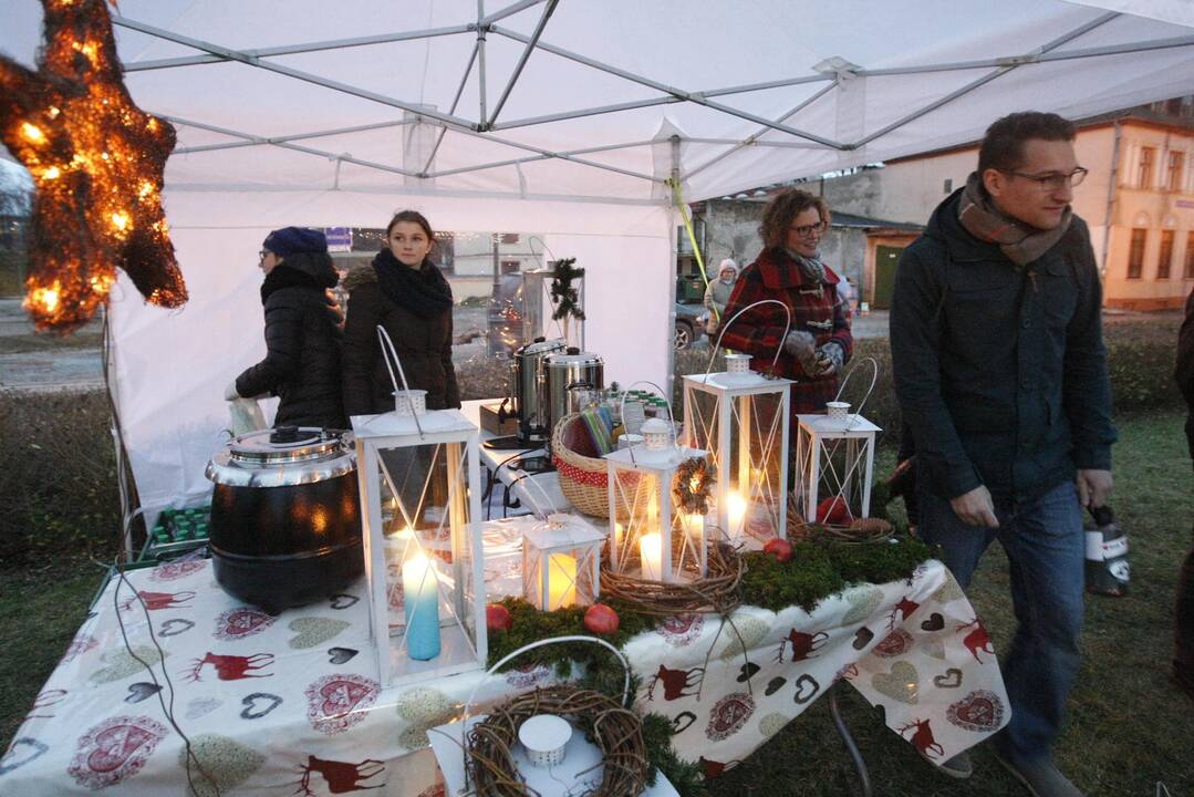 Kalėdų eglutės įžiebimo šventė Klaipėdoje