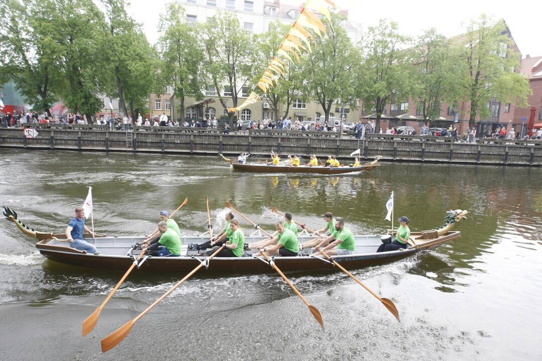 Laivų parade - pramogų vajus