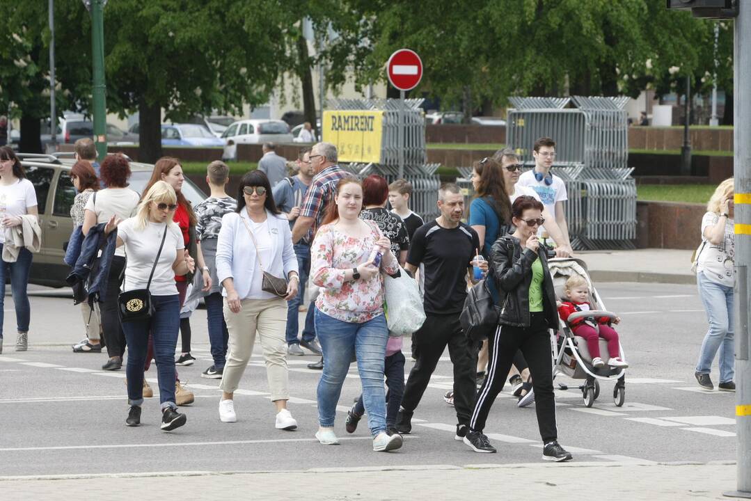 Laivų parade - pramogų vajus