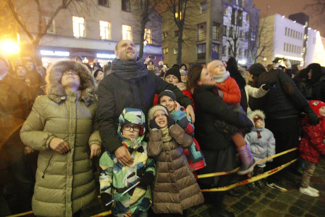 Kalėdų eglutės įžiebimo šventė Klaipėdoje