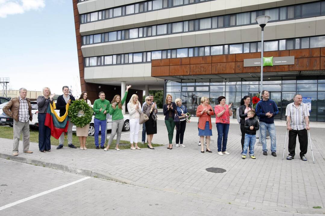 Iš Londono į Klaipėdą parmynęs 60-metis: galėčiau dar