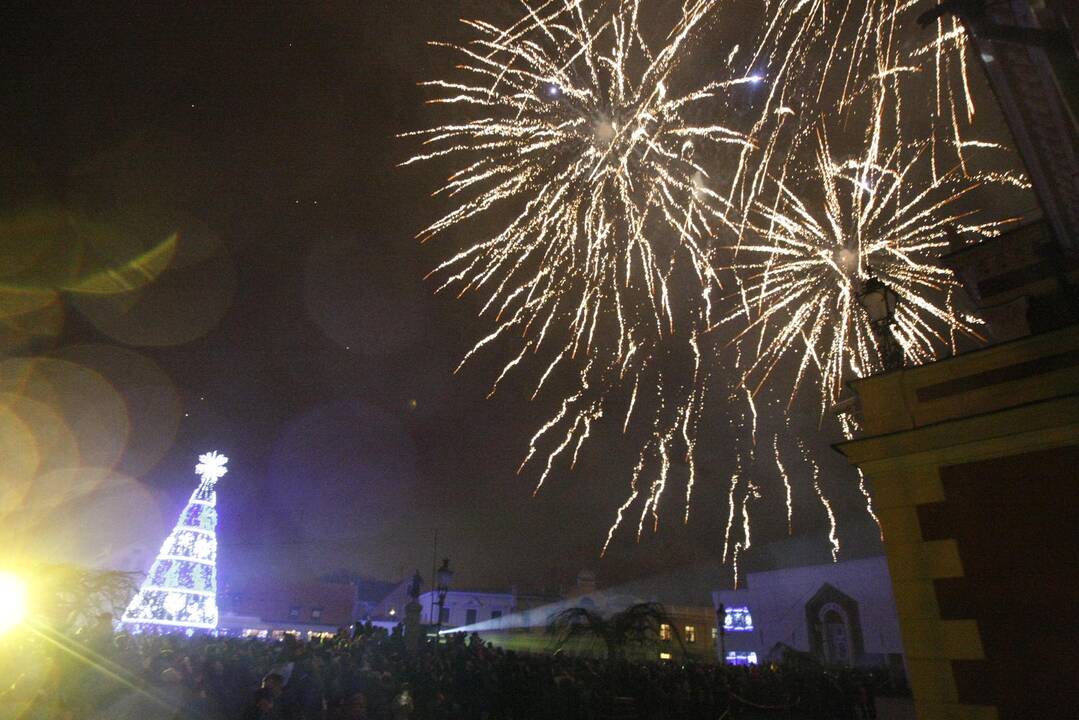 Kalėdų eglutės įžiebimo šventė Klaipėdoje