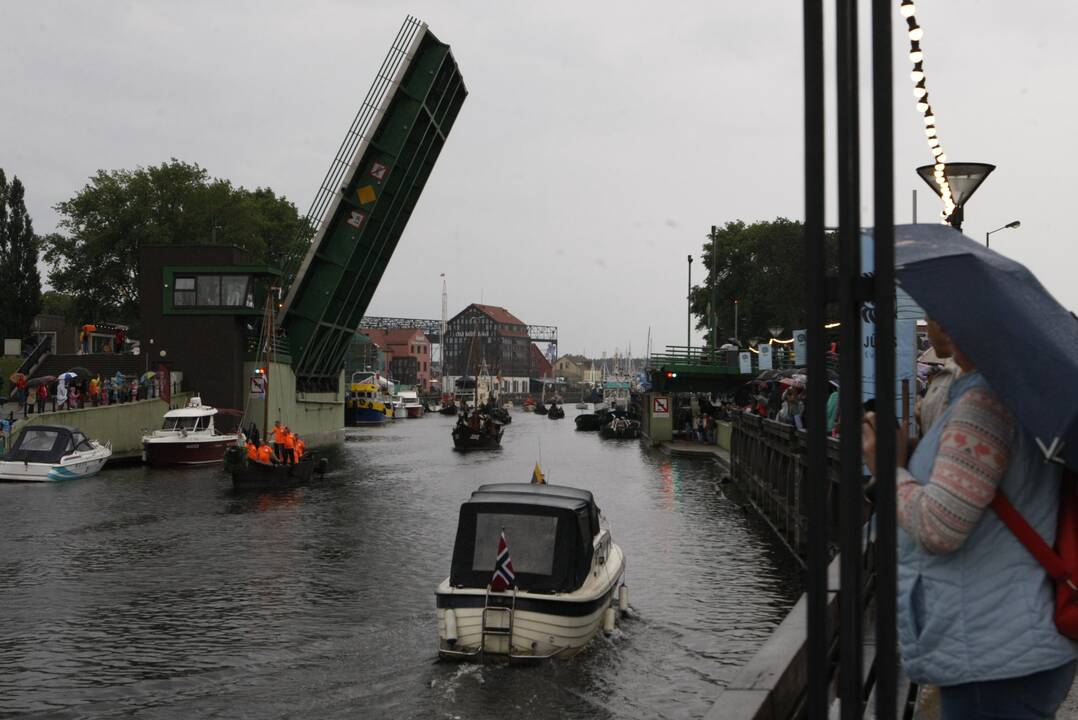 Tradicinių ir istorinių laivų paradas „Dangės flotilė“