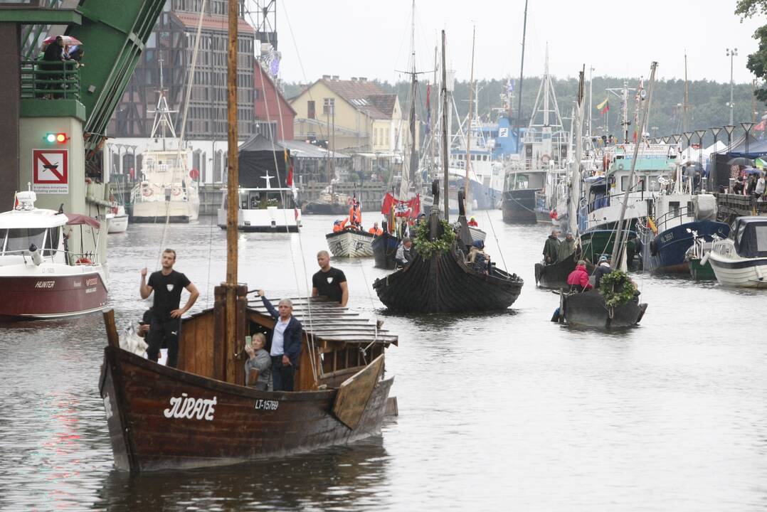 Tradicinių ir istorinių laivų paradas „Dangės flotilė“