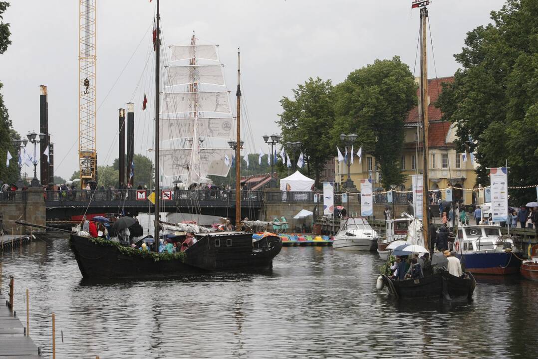 Tradicinių ir istorinių laivų paradas „Dangės flotilė“