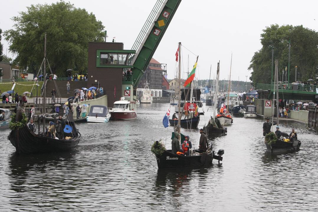Tradicinių ir istorinių laivų paradas „Dangės flotilė“