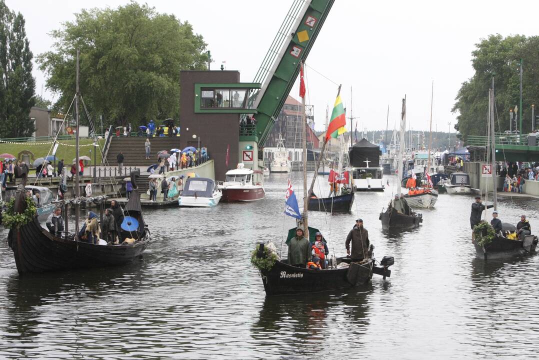 Tradicinių ir istorinių laivų paradas „Dangės flotilė“
