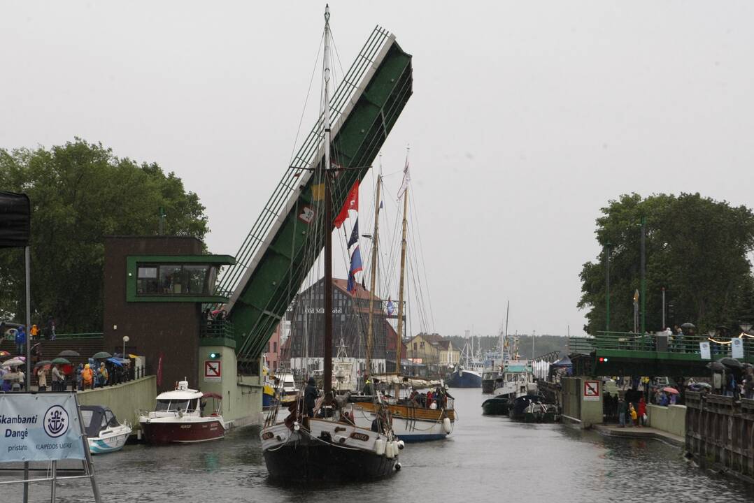 Tradicinių ir istorinių laivų paradas „Dangės flotilė“