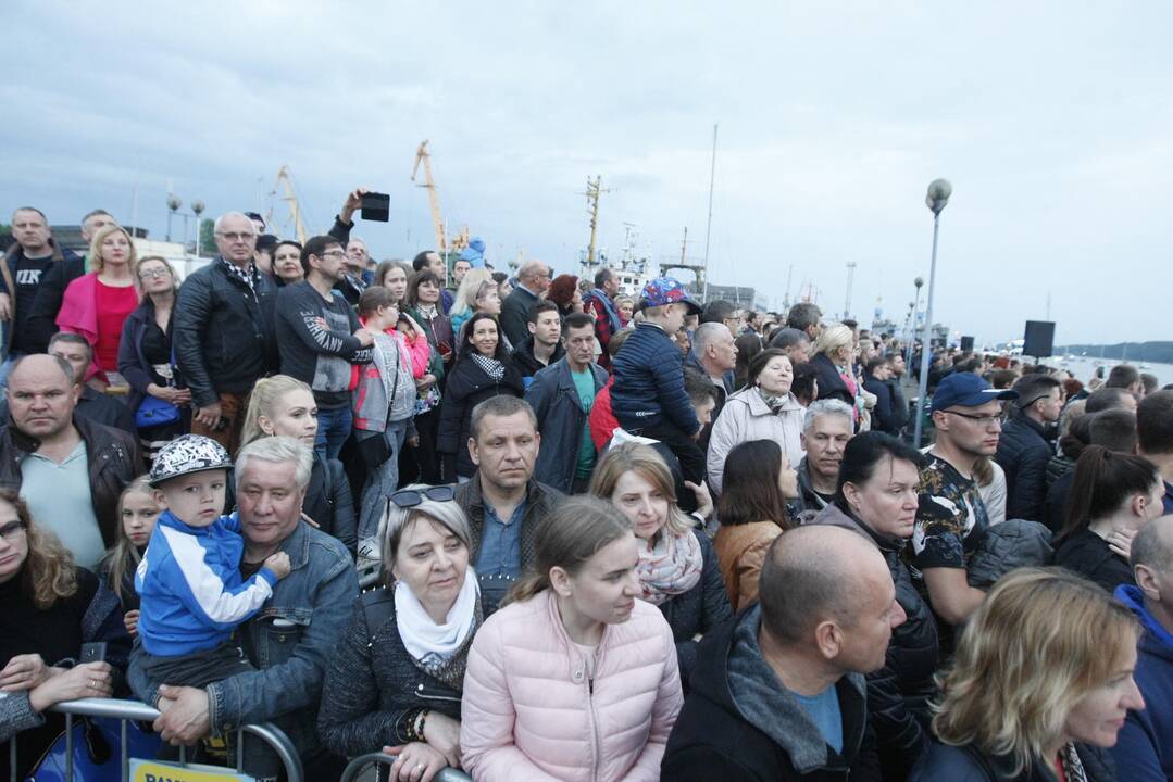 Laivų paradas ir fejerverkai