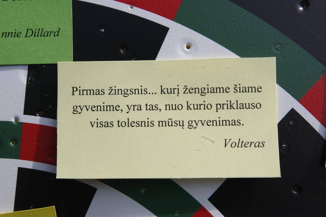 Klaipėdos botanikos sode - laisvi poezijos skaitymai