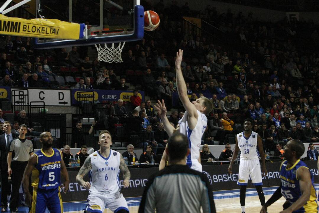 FIBA Čempionų lyga: „Neptūnas“ – „Venspilis“